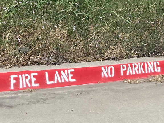 Fire Lane Curb Painting Sulphur Springs, TX