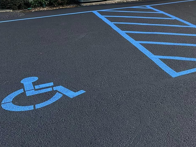 Handicap Stall Striping Birmingham, AL