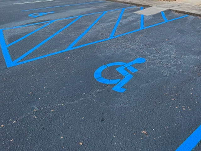 Handicap Striping Cary, NC