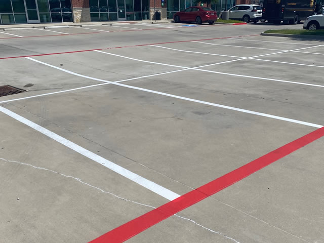 Parking Lot Striping Lewisville, TX