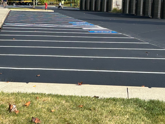 Apartment Complex Line Striping