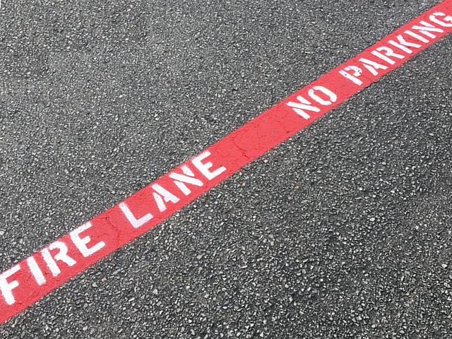 Fire Lane Striping Ponte Vedra Beach, FL