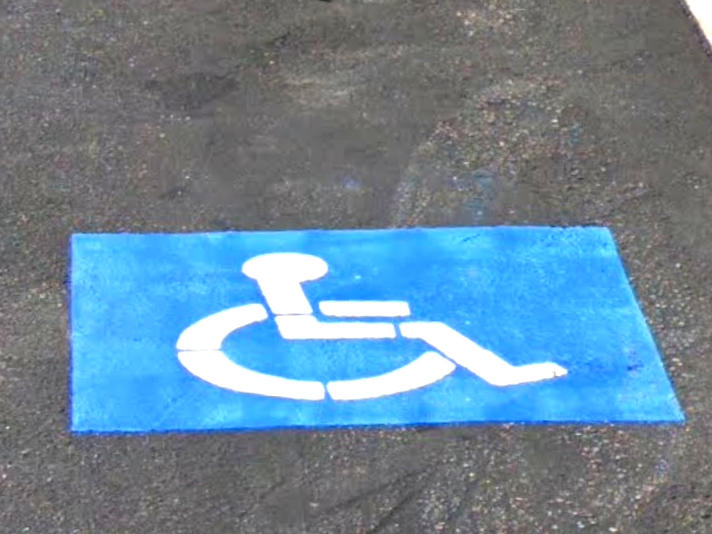 Handicap Parking Lot Striping Camden, SC