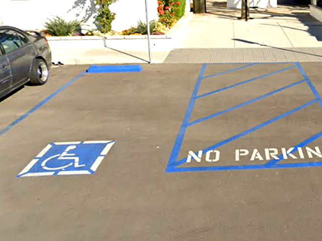 Handicap Striping Malibu California