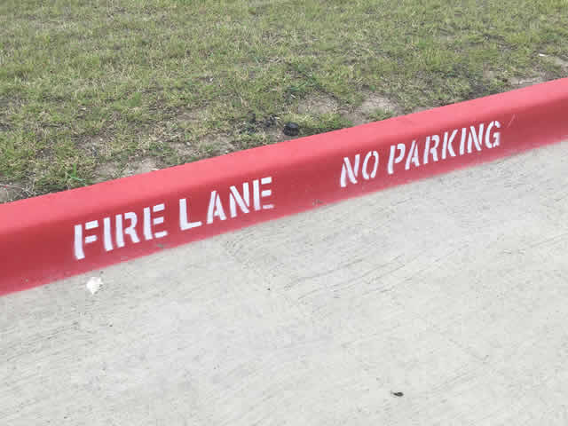 Fire Lane Striping Port Arthur, TX