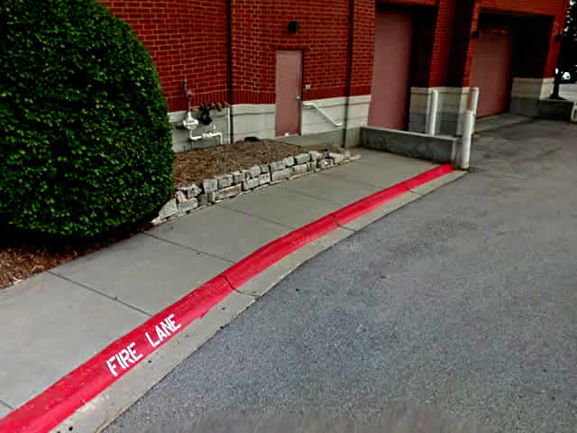 Fire Lane Striping Lincoln, Nebraska