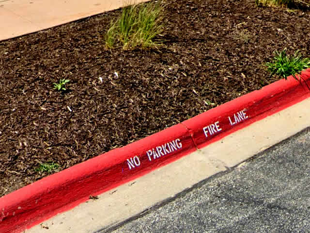 Fire Lane Striping Omaha, Nebraska