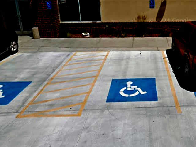 Handicap Striping Lincoln, Nebraska