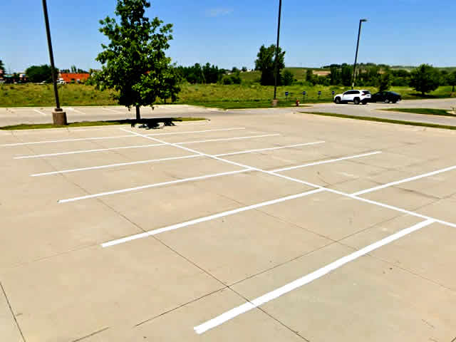 Parking Lot Striping Omaha, Nebraska