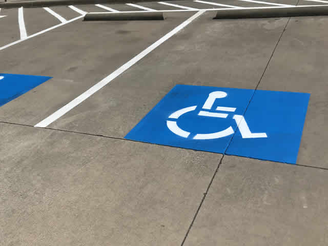 Handicap Striping Sherman, Texas